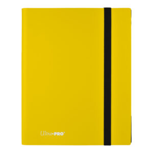 9 Pocket PRO Binder Eclipse Lemon Yellow