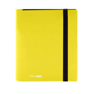 4 Pocket PRO Binder Eclipse Lemon Yellow