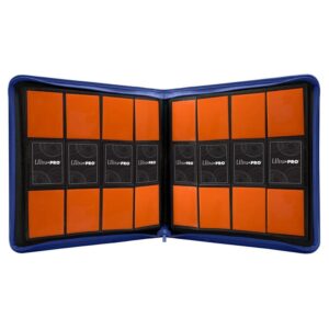 Ultra Pro 12 Pocket Pro Binder Zippered Blue