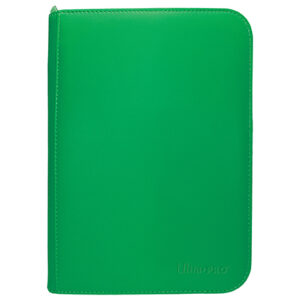 Vivid 4 Pocket Zippered PRO-Binder Green