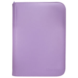 Vivid 4 Pocket Zippered PRO-Binder Purple