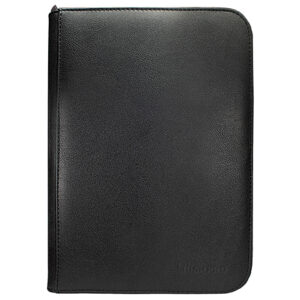Vivid 4 Pocket Zippered PRO-Binder Black