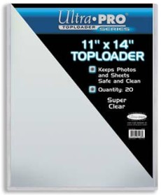 Toploader - 11x14 (20 per pack)