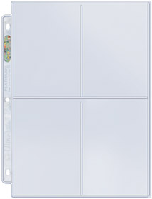 Ultra Pro 4-Pocket Pages 204D (100ct)