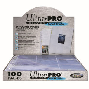 Ultra Pro 9-Pocket Silver Series Pages (100ct)