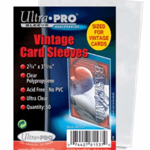 Ultra Pro Vintage Card Sleeve - (50 per pack)