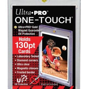 One Touch UV Card Holder with Magnet Closure - 130pt