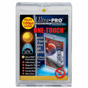 One Touch UV Card Holder With Magnet Closure - 100pt