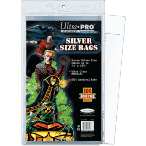 Comic Bags - Silver Size (100 per pack)