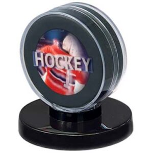 Hockey Puck Holder - Black Base