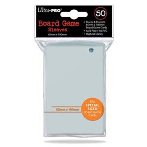 Ultra Pro Board Game Sleeve 65mm x 100mm - 50pk