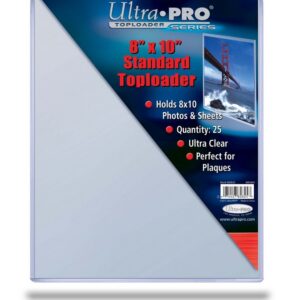 Toploader - 8x10 - Standard - (25 per pack)