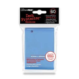Deck Protectors - Small Size - Light Blue (One Pack of 60)