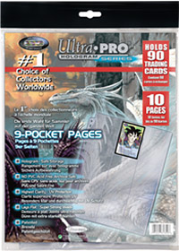Ultra Pro 9-Pocket Pages Retail pack (10ct)