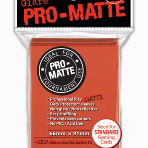 Deck Protectors - Pro-Matte - Peach (One Pack of 50)