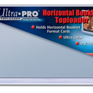 Toploader Booklet - Horizontal - (10 per pack)