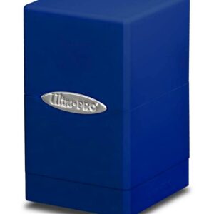 Satin Tower Deck Box - Blue