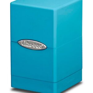 Satin Tower Deck Box - Light Blue