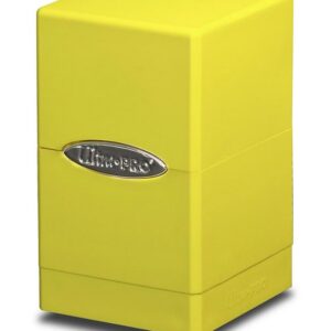 Satin Tower Deck Box - Yellow