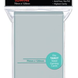 Ultra Pro Board Game Sleeve - 70mm x 120mm Tarot 50pk