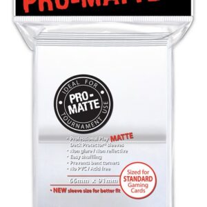 Deck Protectors - Pro-Matte White (100 per pack)