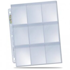 Ultra Pro 9-Pocket Secure Pages (100ct)