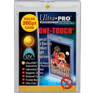 One Touch UV Card Holder with Magnet Closure - 260pt