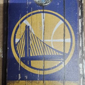 Golden State Warriors Sign Wood 5x11 Bottle Opener Alternate