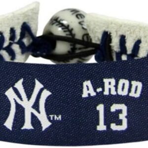 New York Yankees Bracelet Genuine Baseball Alex Rodriguez CO