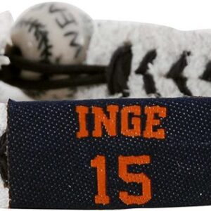 Detroit Tigers Bracelet Genuine Baseball Brandon Inge CO
