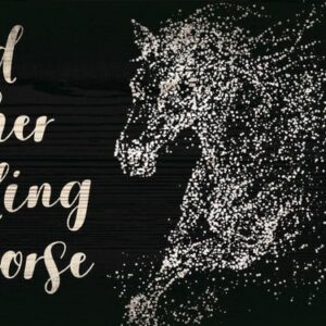Pet Sign Wood I'd Rather Be With My Horse 10"x5"