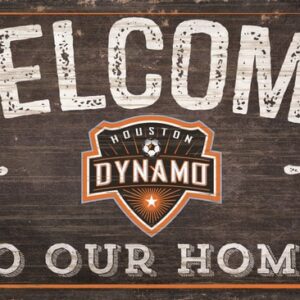 Houston Dynamo Sign Wood 6x12 Welcome To Our Home Design