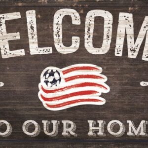 New England Revolution Sign Wood 6x12 Welcome To Our Home Design