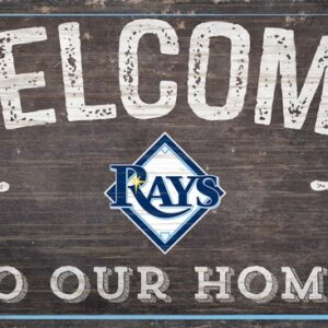 Tampa Bay Rays Sign Wood 6x12 Welcome To Our Home Design