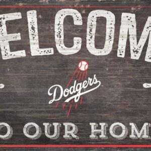 Los Angeles Dodgers Sign Wood 6x12 Welcome To Our Home Design