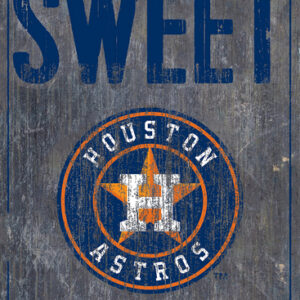 Houston Astros Sign Wood 6x12 Home Sweet Home Design