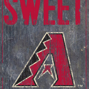 Arizona Diamondbacks Sign Wood 6x12 Home Sweet Home Design