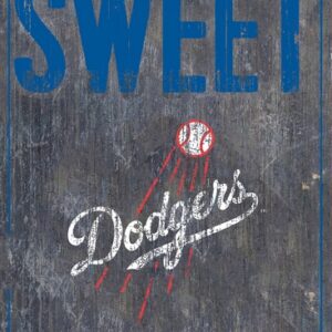 Los Angeles Dodgers Sign Wood 6x12 Home Sweet Home Design