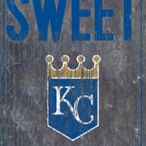 Kansas City Royals Sign Wood 6x12 Home Sweet Home Design
