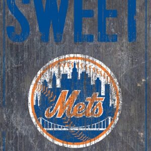 New York Mets Sign Wood 6x12 Home Sweet Home Design