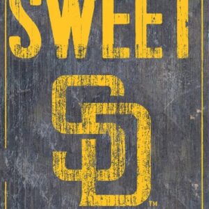 San Diego Padres Sign Wood 6x12 Home Sweet Home Design
