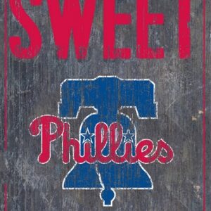 Philadelphia Phillies Sign Wood 6x12 Home Sweet Home Design