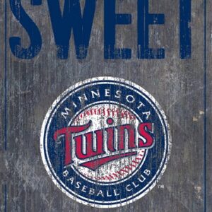 Minnesota Twins Sign Wood 6x12 Home Sweet Home Design