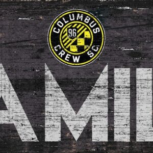 Columbus Crew SC Sign Wood 12x6 Family Design