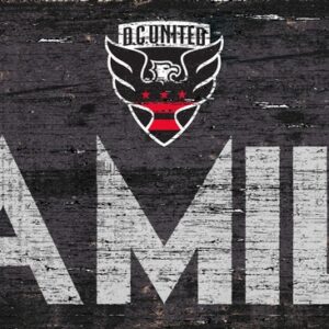 DC United Sign Wood 12x6 Family Design
