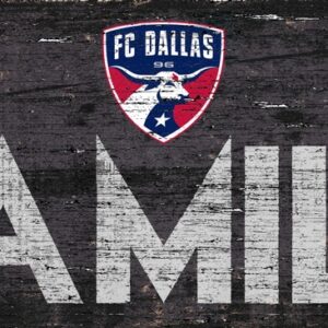 FC Dallas Sign Wood 12x6 Family Design