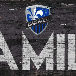 Montreal Impact Sign Wood 12x6 Family Design
