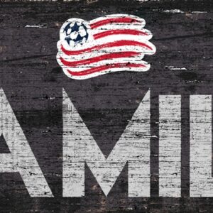 New England Revolution Sign Wood 12x6 Family Design