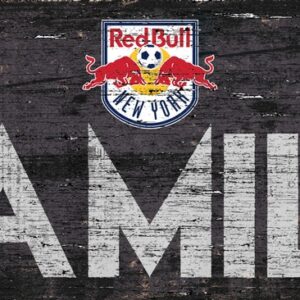 New York Redbulls Sign Wood 12x6 Family Design
