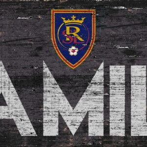 Real Salt Lake Sign Wood 12x6 Family Design